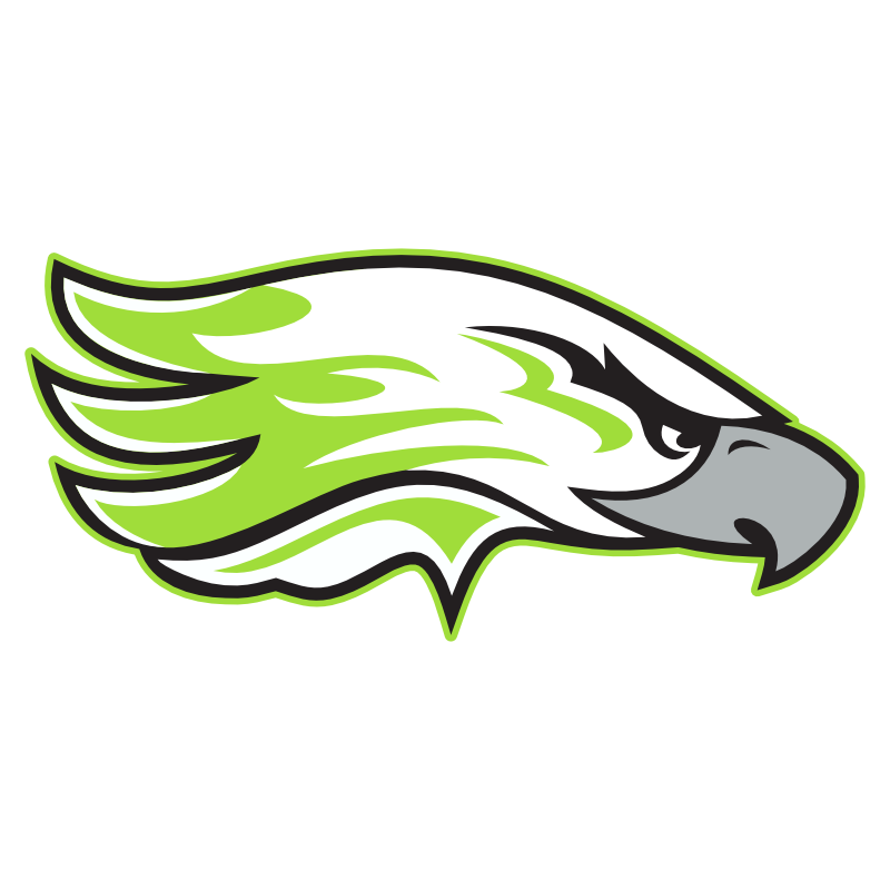 Eagles mascot logo